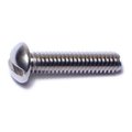 Midwest Fastener #8-32 x 3/4 in Slotted Round Machine Screw, Plain Stainless Steel, 24 PK 61224